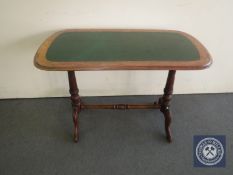 A Victorian walnut occasional table