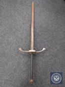 A replica two-handed greatsword