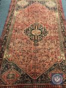 A Khamseh rug, South West Iran,