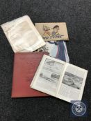 A collection of ephemera relating to the military and RAF including volumes 'Songs that won the