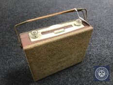 An Ever Ready portable receiver.