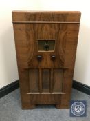 An early 20th century Philco walnut cased radiogram.