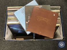 Two boxes containing LP's, John Lennon,