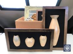 A box of wall mirrors, print,