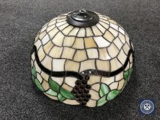 A Tiffany style light shade
