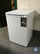 An under bench fridge with freezer box