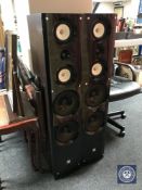A pair of floor standing Koda speakers