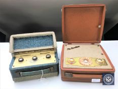 A Sky Countess portable receiver together with a Sky Baronet portable receiver