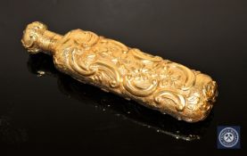 A superb quality silver gilt Victorian scent flask CONDITION REPORT: Horton & Allday,