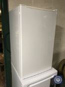 An under bench fridge