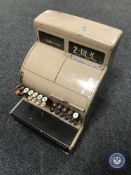 A mid 20th century cash register