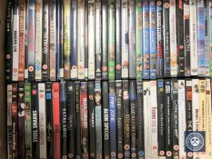 Four boxes of DVD's and CD's