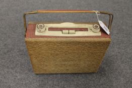 An Ever Ready portable receiver.