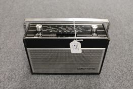 A vintage radio : Dynatron Rally radio.