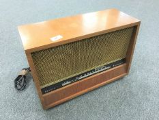 A Hacker Mayflower II radio receiver.