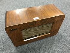 A Hacker Mayflower walnut cased receiver.
