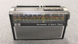 An Ever Ready Sky Leader 3 band radio.