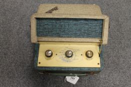 A Sky Baronet portable receiver.