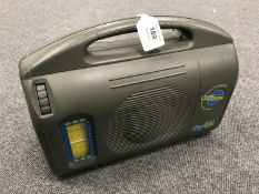 A Boygem wind up radio.