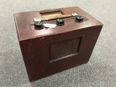 An Ever Ready portable receiver.