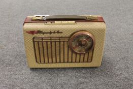 A Kolster-Brandes Rhapsody Deluxe radio.