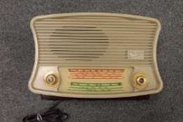 A mid 20th century Marconi radio.
