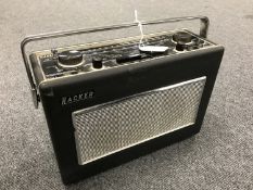 A vintage radio : Hacker Sovereign II, model RP 25.