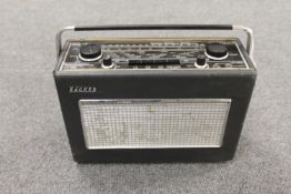 A vintage radio : Hacker Sovereign II, model RP 25.