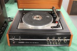 A Hacker Centurion Mark II turn table by Garrard, ST 25.