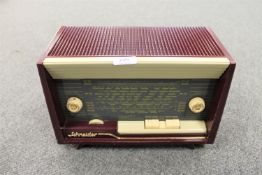 A vintage radio : Schneider Calypso radio.