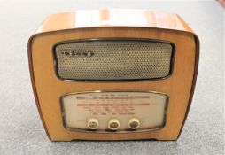 A vintage radio : Decca model 10408.