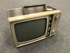An early Philips portable TV set.