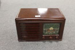 A Derwent Bakelite cased receiver.