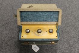 A Sky Baronet portable receiver.