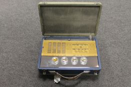 A Pye of Cambridge portable receiver.