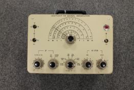 A Heathkit RF signal generator.