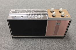 A Marconi portable transistor.