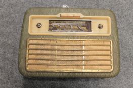 An Akkord portable receiver.