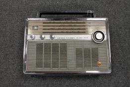 A National Panasonic portable transistor.