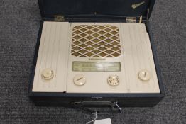 A G. Marconi Marconiphone portable receiver.