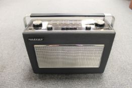 A vintage radio : Hacker Sovereign model number RP18.