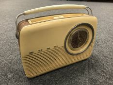 A Bush portable receiver, type 82 DL.