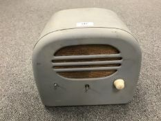 An Ever Ready type D103 metal cased receiver.