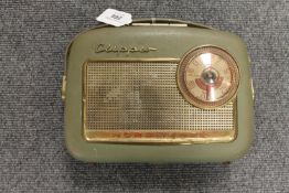 A Nordmende Clipper portable radio.