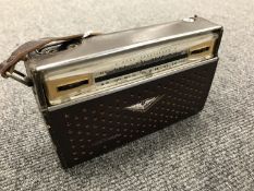 A vintage radio : Sharp two band transistor.