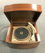 A Pye black box turn table by Garrard, model 209.