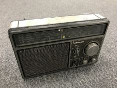 A vintage radio : Panasonic, model RF 1105 DLBE.