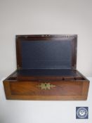 A Victorian writing box