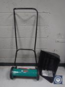 A Bosch push mower