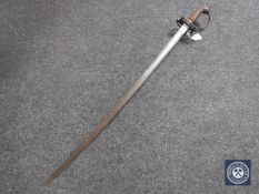 A Victorian Rifle Officer's sword